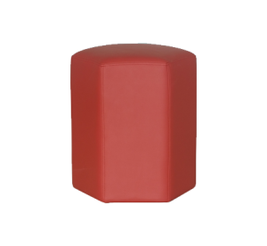 Pouf Berlin - Red Ruby